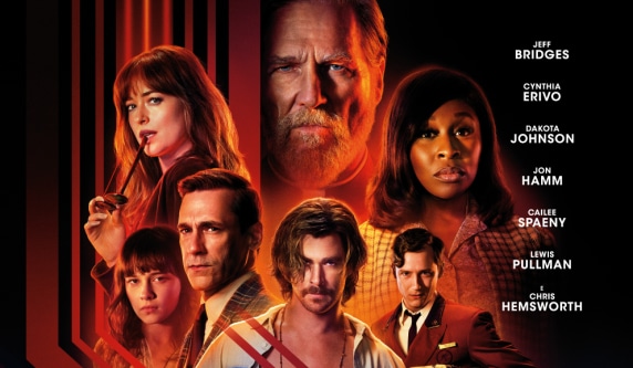 7 Sconosciuti a El Royale: poster ufficiale e nuovi character poster del thriller con Chris Hemsworth e Dakota Johnson