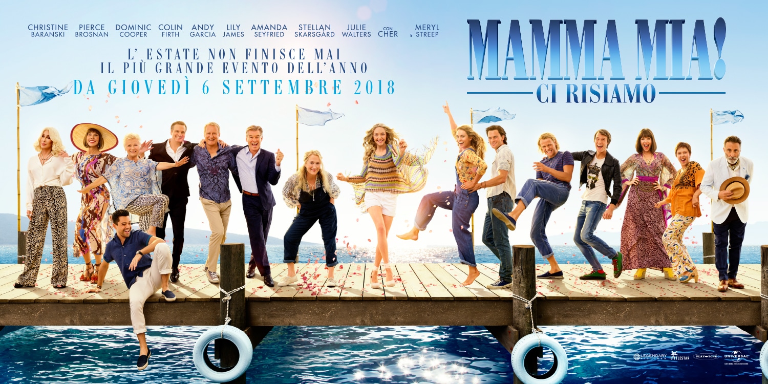 Mamma Mia! Ci Risiamo: guarda il primo travolgente trailer italiano dell'atteso musical