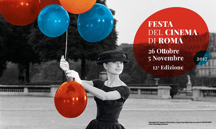 Audrey Hepburn protagonista del poster ufficiale della Festa del Cinema di Roma 2017