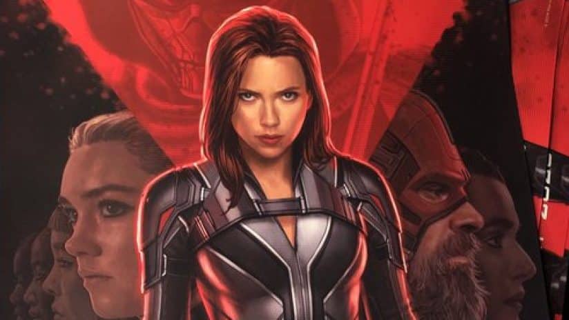 Black Widow: il poster del film Marvel con Scarlett Johansson