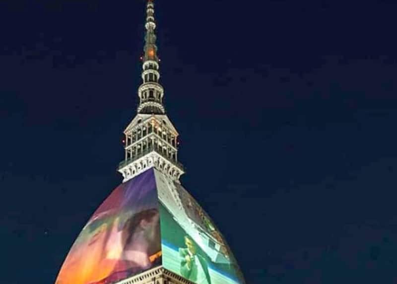 Torino 2020: la Mole Antonelliana diventa un cinema a cielo aperto