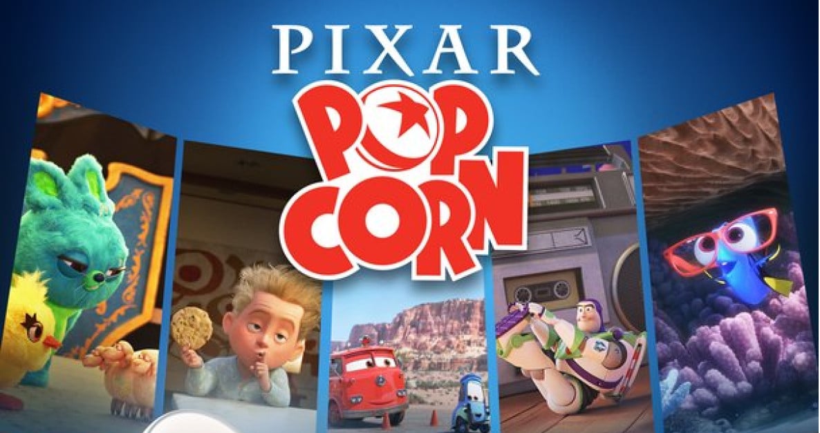 Pixar Popcorn: su Disney+ mini cortometraggi con le più amate star Pixar