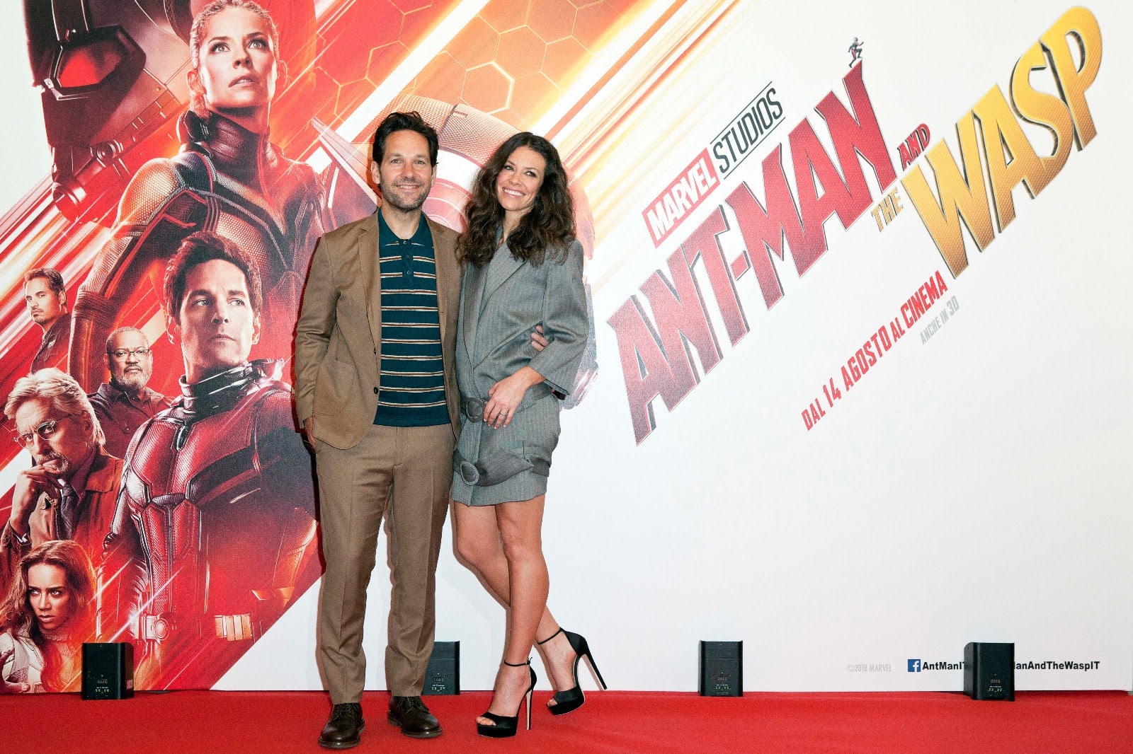 Ant-Man and The Wasp: Paul Rudd e Evangeline Lilly tra Roma e Giffoni per presentare l'atteso cinecomic