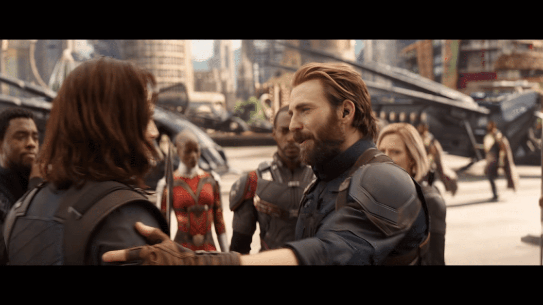 Avengers: Infinity War - Captain America incontra Bucky nel nuovo spot con immagini inedite