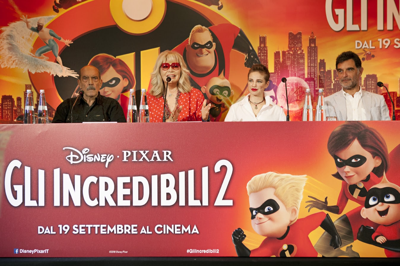 Gli Incredibili 2: presentate a Roma le voci italiane del film Disney•Pixar