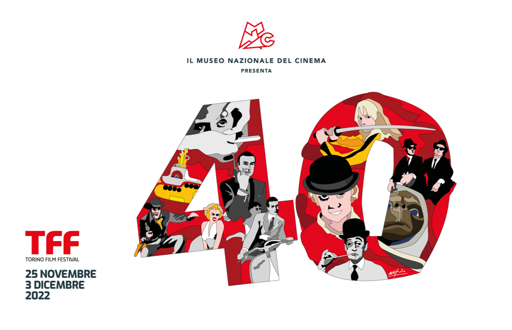 40° Torino Film Festival: Ugo Nespolo firma la meravigliosa immagine della nuova edizione