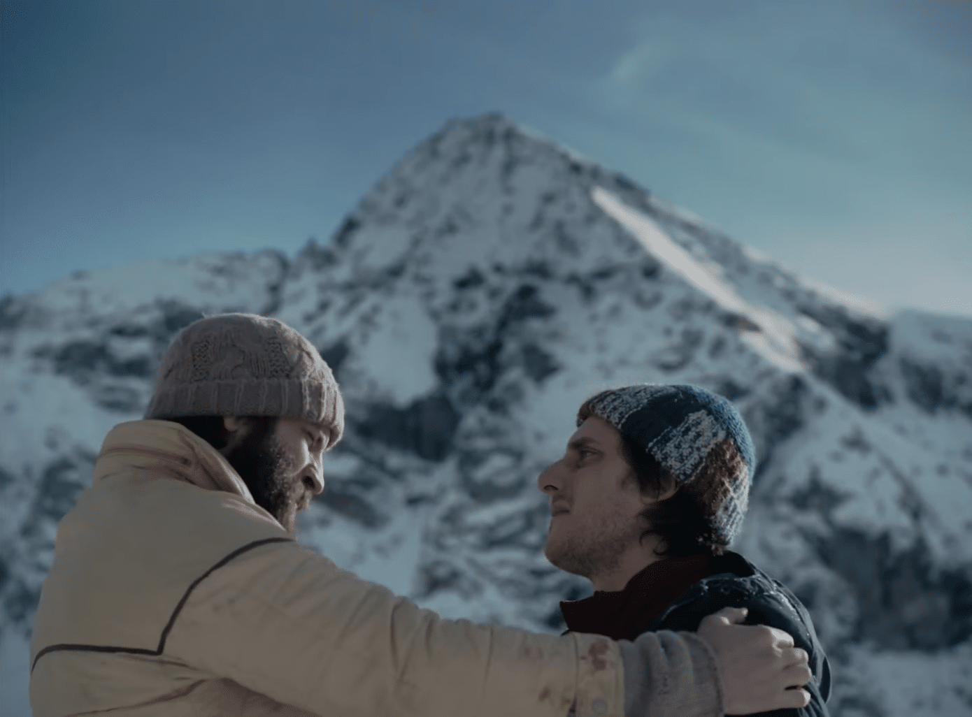 Le otto montagne con Alessandro Borghi e Luca Marinelli