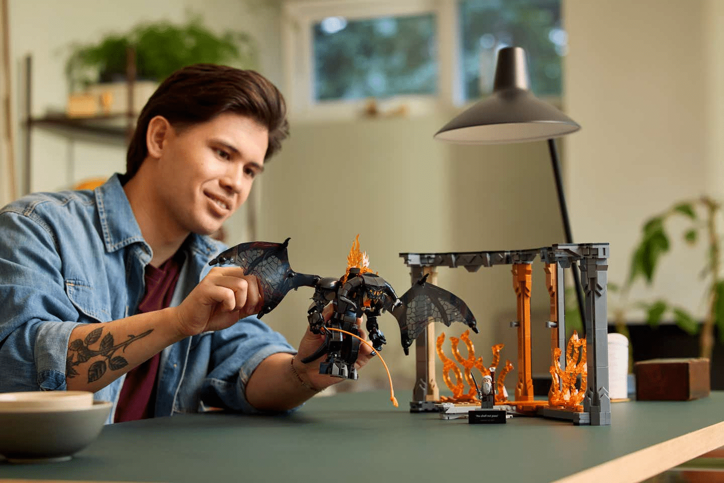 LEGO Il Signore degli Anelli Book Nook Balrog